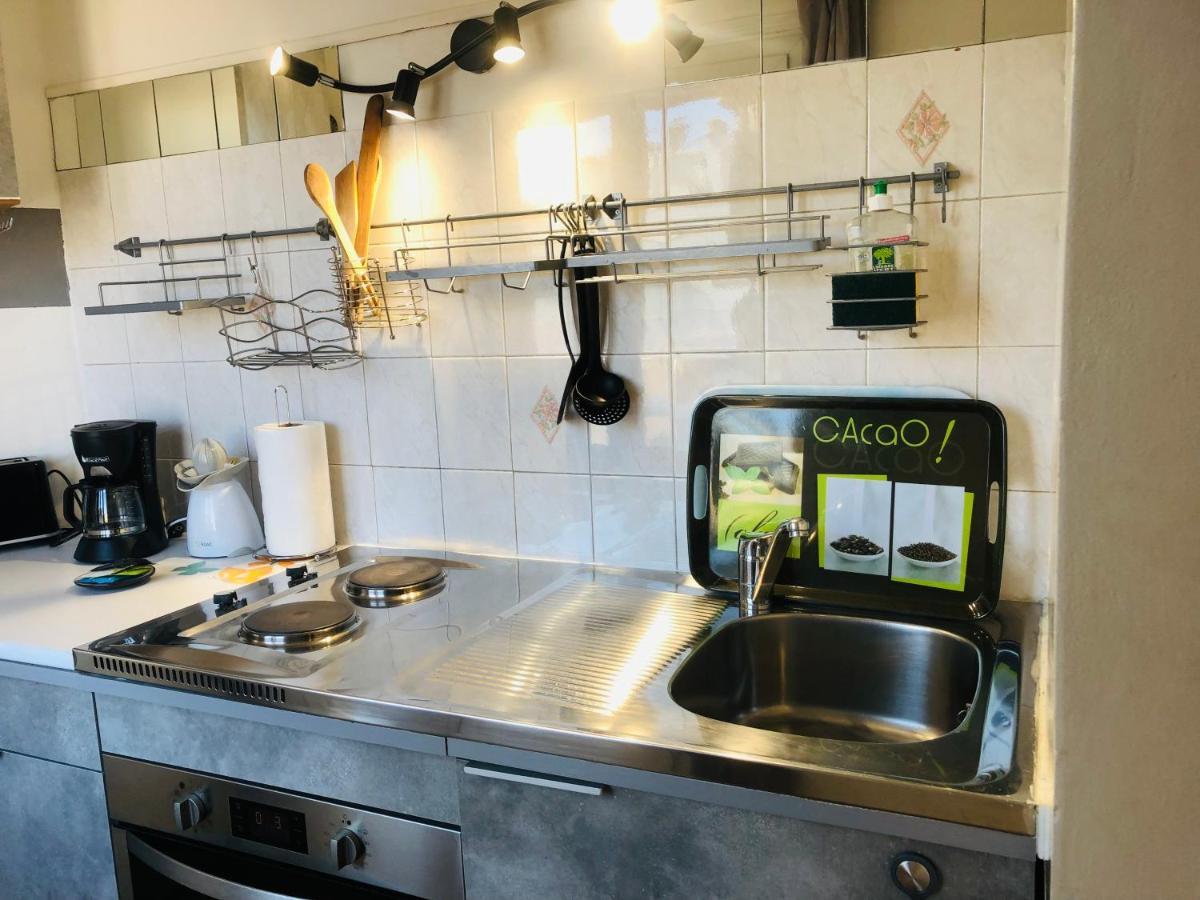 "Studio Ensoleille A Deux Pas Des Plages Avec Sa Grande Terrasse Privee !" Nizza Kültér fotó