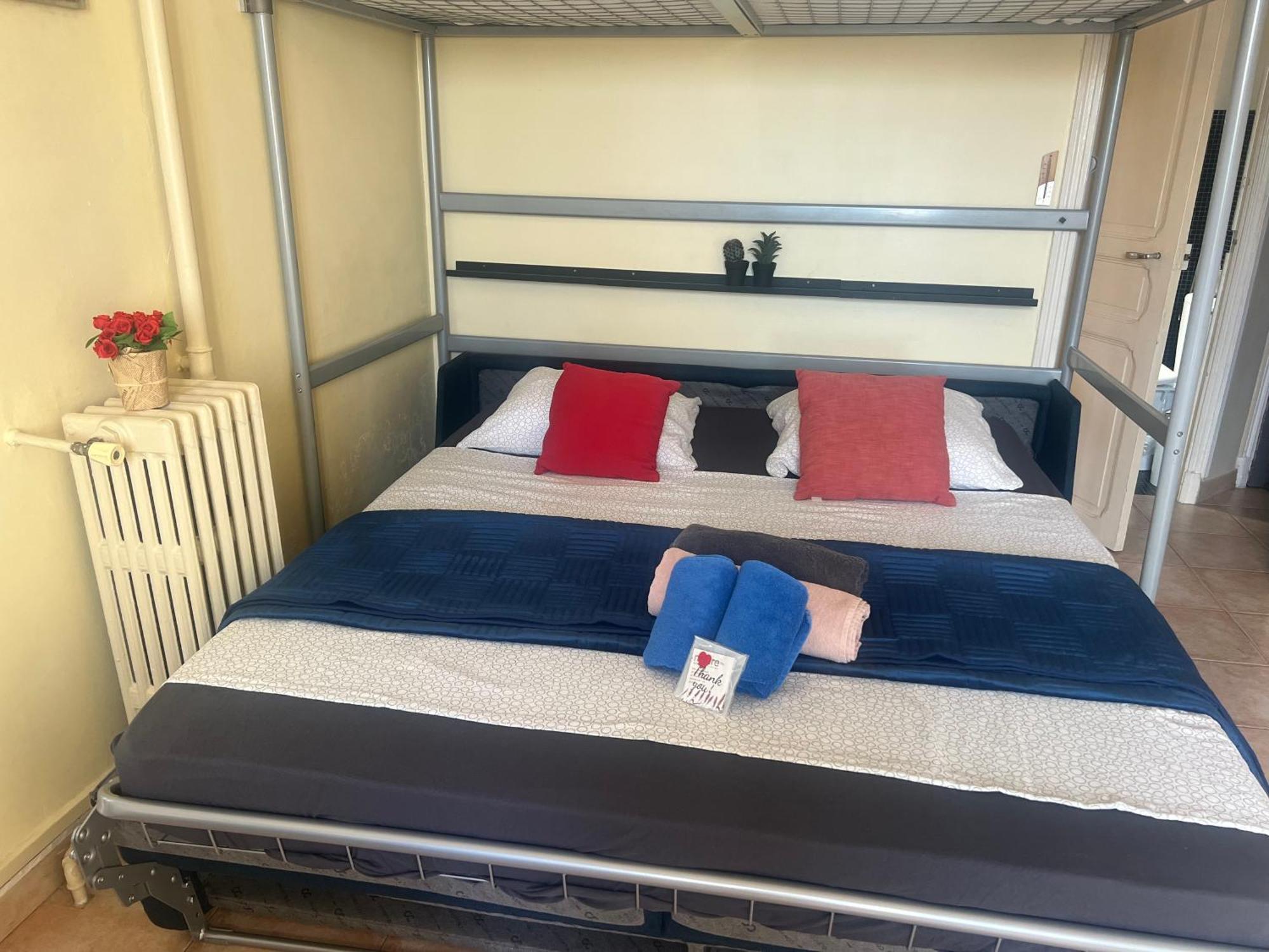 "Studio Ensoleille A Deux Pas Des Plages Avec Sa Grande Terrasse Privee !" Nizza Kültér fotó
